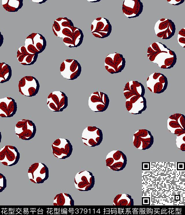 男装不规则几何时尚波点传统印花华亿平台下载（图片编号: 379114） - 瓦栏（Walan）