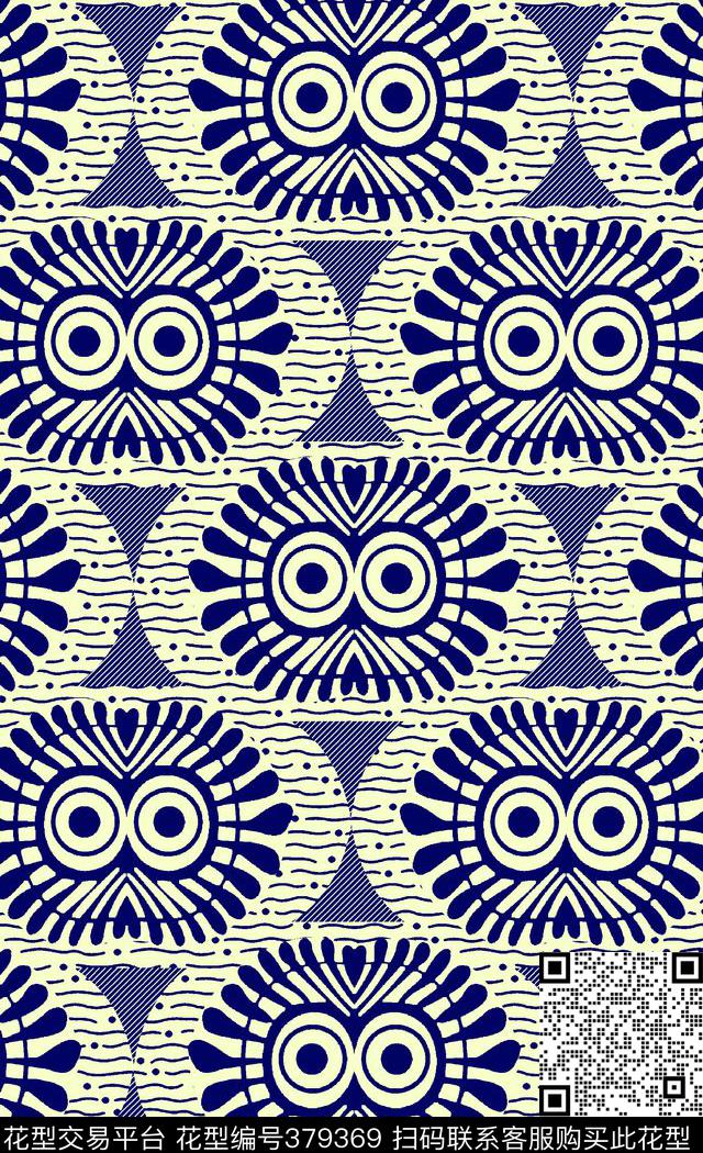 几何抽象几何2014-10传统印花华亿平台下载（图片编号: 379369） - 瓦栏（Walan）