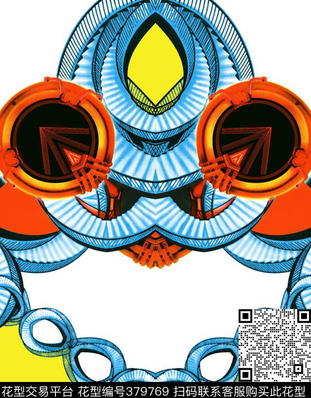 清新休闲传统印花华亿平台下载（图片编号: 379769） - 瓦栏（Walan）