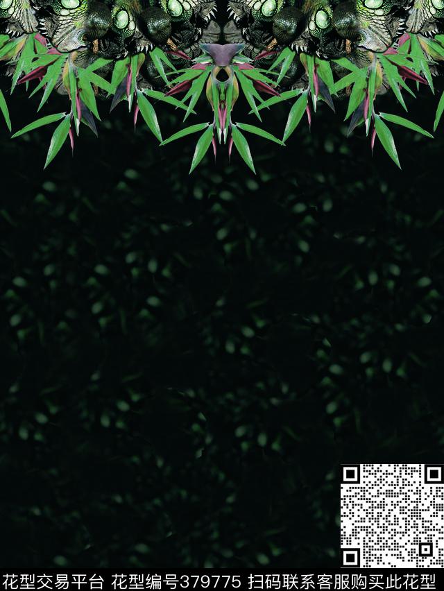 潮流动物复古数码印花华亿平台下载（图片编号: 379775） - 瓦栏（Walan）