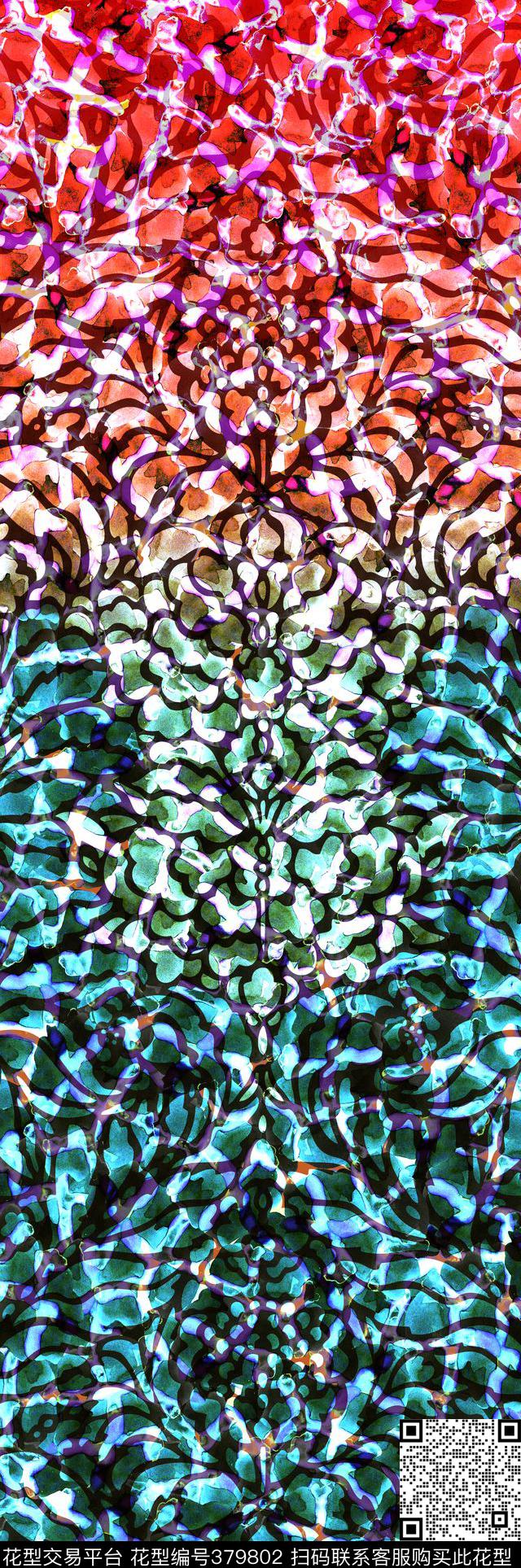 服装定位肌理华亿平台数码印花华亿平台下载（图片编号: 379802） - 瓦栏（Walan）