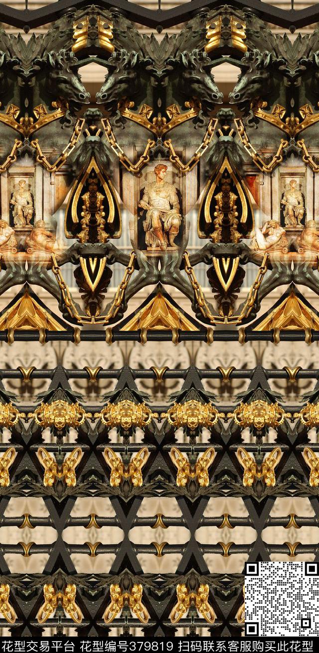 金属马铁艺数码印花华亿平台下载（图片编号: 379819） - 瓦栏（Walan）