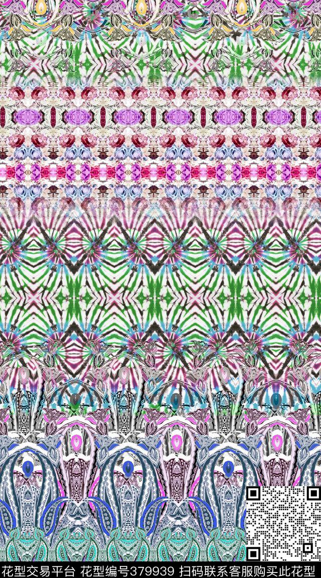 纹路数码印花华亿平台下载（图片编号: 379939） - 瓦栏（Walan）