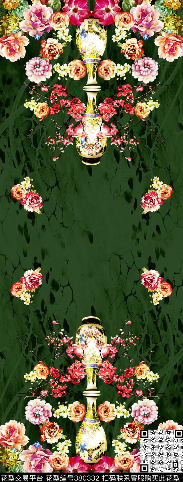 花瓶子数码数码印花华亿平台下载（图片编号: 380332） - 瓦栏（Walan）