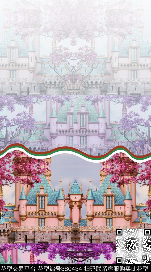 风景定位建筑数码印花华亿平台下载（图片编号: 380434） - 瓦栏（Walan）