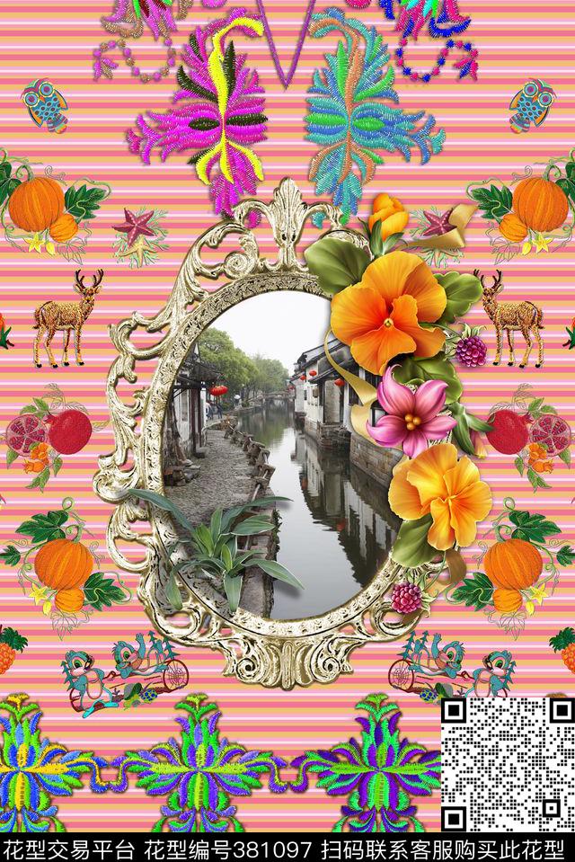 定位花下载专区数码印花华亿平台下载（图片编号: 381097） - 瓦栏（Walan）