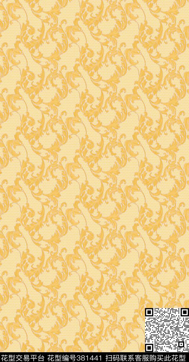 底纹明暗欧美传统印花华亿平台下载（图片编号: 381441） - 瓦栏（Walan）