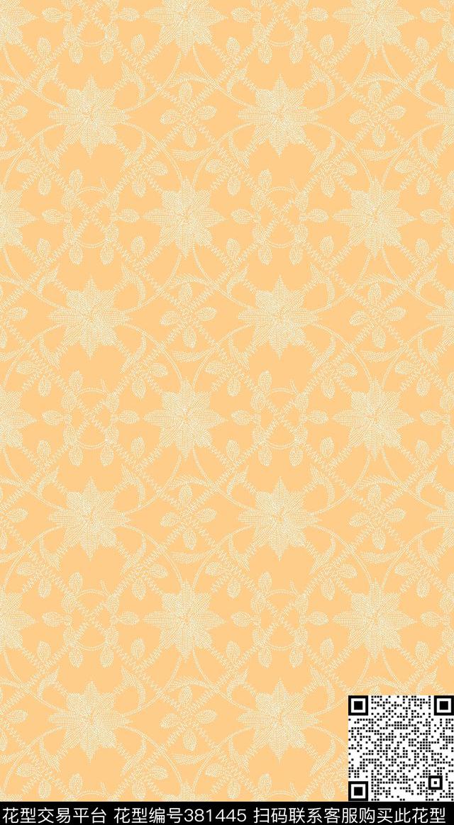 底纹欧美传统印花华亿平台下载（图片编号: 381445） - 瓦栏（Walan）