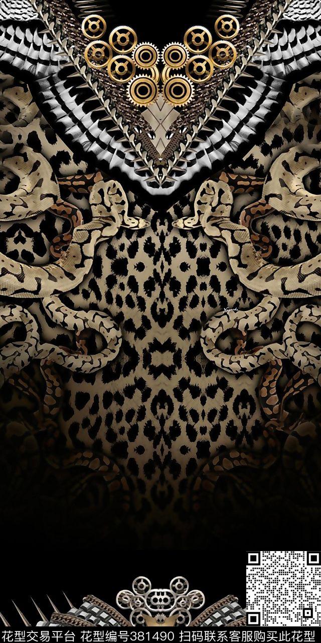 时装印花图案数码印花华亿平台下载（图片编号: 381490） - 瓦栏（Walan）