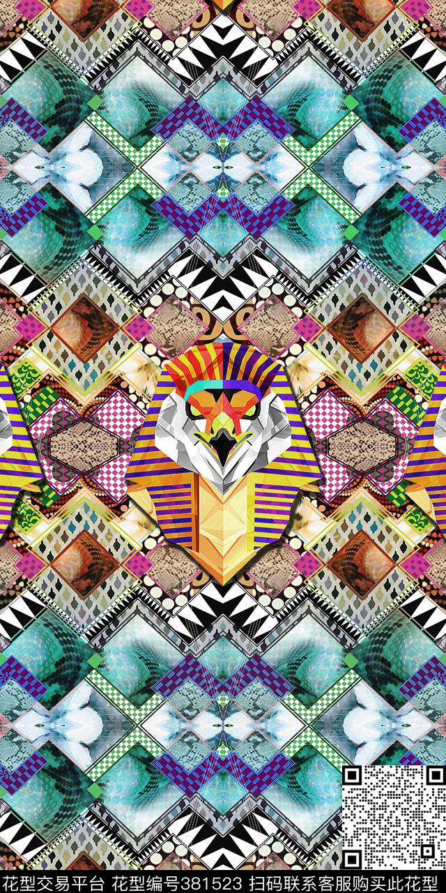 数码华亿平台印花图案数码印花华亿平台下载（图片编号: 381523） - 瓦栏（Walan）