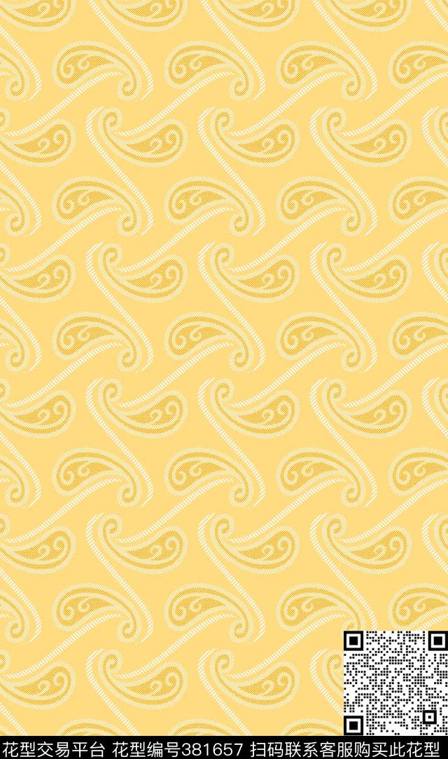 底纹欧美传统印花华亿平台下载（图片编号: 381657） - 瓦栏（Walan）