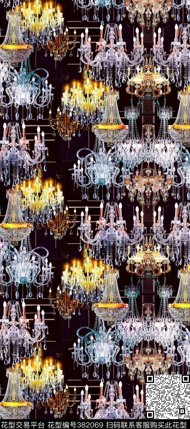 灯具数码数码印花华亿平台下载（图片编号: 382069） - 瓦栏（Walan）