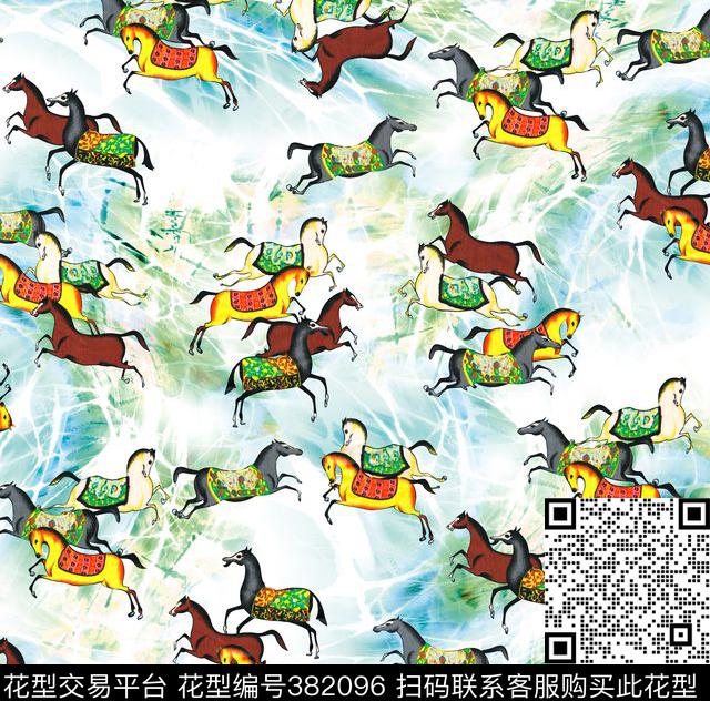 花卉数码印花华亿平台下载（图片编号: 382096） - 瓦栏（Walan）