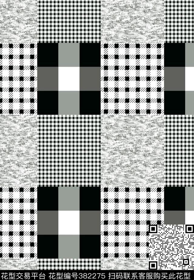 仿花灰传统印花华亿平台下载（图片编号: 382275） - 瓦栏（Walan）