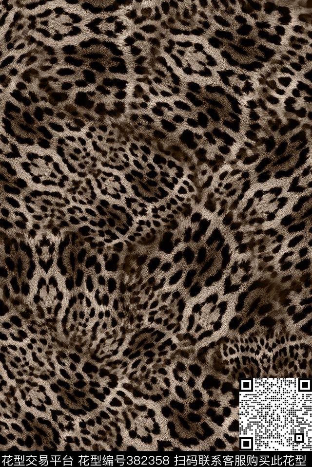 动物纹豹纹数码印花华亿平台下载（图片编号: 382358） - 瓦栏（Walan）