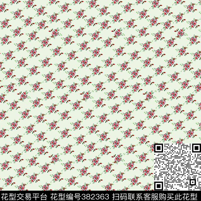 家纺碎花传统印花华亿平台下载（图片编号: 382363） - 瓦栏（Walan）