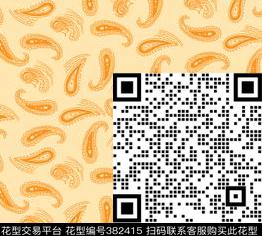 墙纸腰果传统印花华亿平台下载（图片编号: 382415） - 瓦栏（Walan）