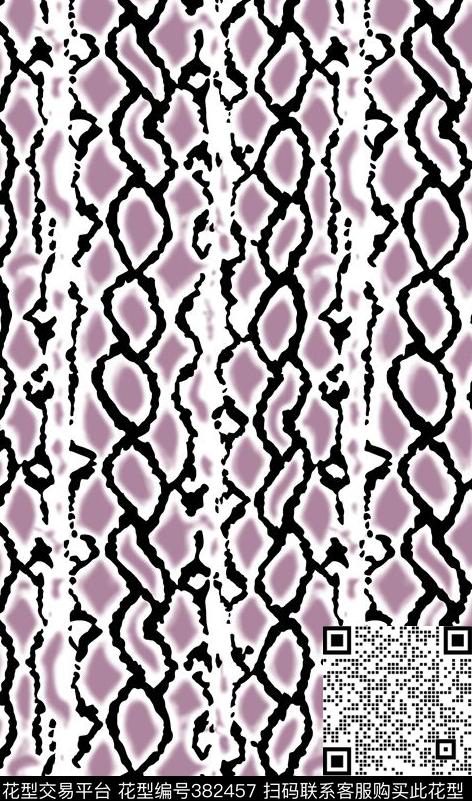 动物纹豹纹莽纹传统印花华亿平台下载（图片编号: 382457） - 瓦栏（Walan）