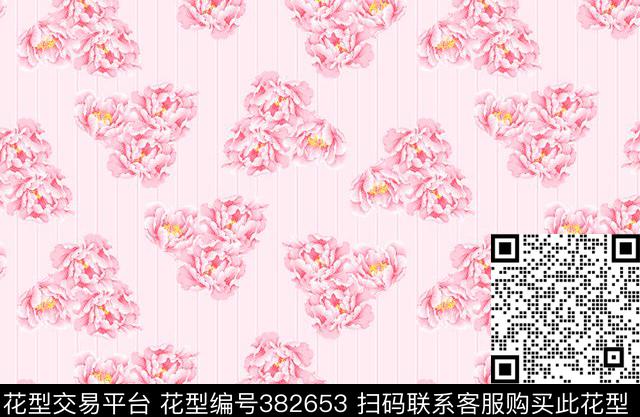 墙纸牡丹传统印花华亿平台下载（图片编号: 382653） - 瓦栏（Walan）