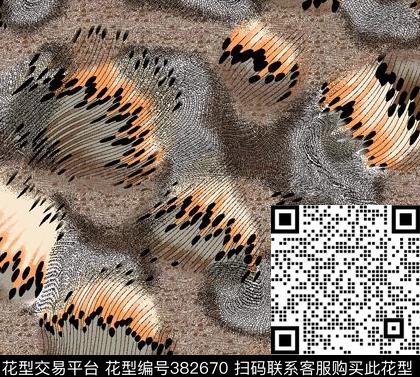 休闲豹纹线形传统印花华亿平台下载（图片编号: 382670） - 瓦栏（Walan）