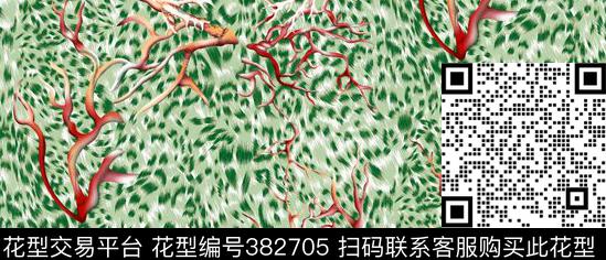 休闲豹纹抽象传统印花华亿平台下载（图片编号: 382705） - 瓦栏（Walan）