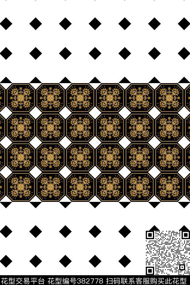 几何菱形标识传统印花华亿平台下载（图片编号: 382778） - 瓦栏（Walan）