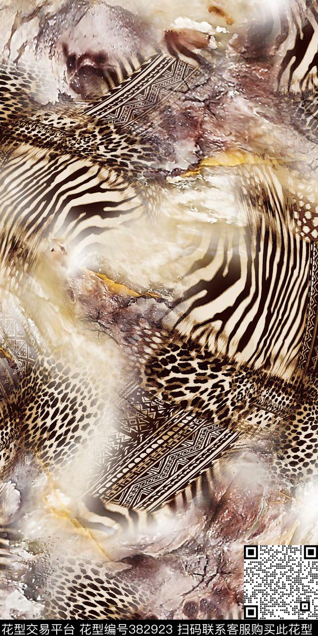 动物纹豹纹艺彩——时尚动物纹数码印花华亿平台下载（图片编号: 382923） - 瓦栏（Walan）