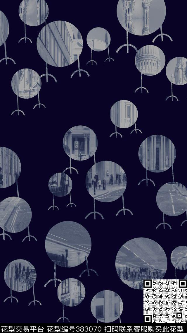 潮流复古几何传统印花华亿平台下载（图片编号: 383070） - 瓦栏（Walan）