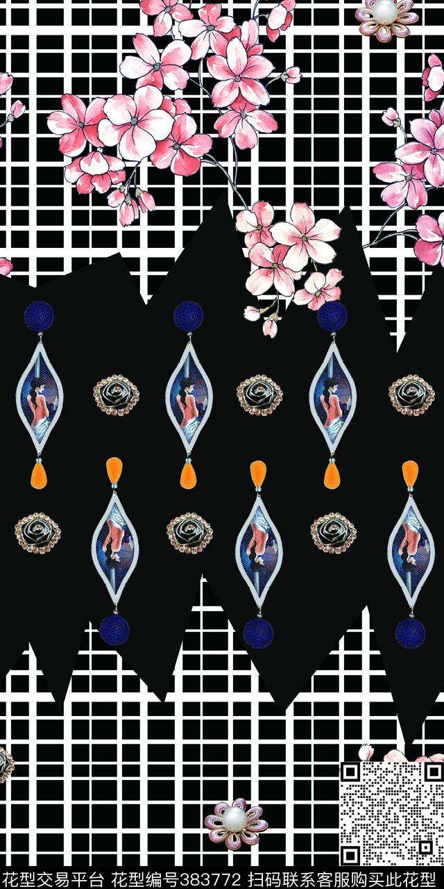 时尚珠宝珠宝首饰器皿数码印花华亿平台下载（图片编号: 383772） - 瓦栏（Walan）