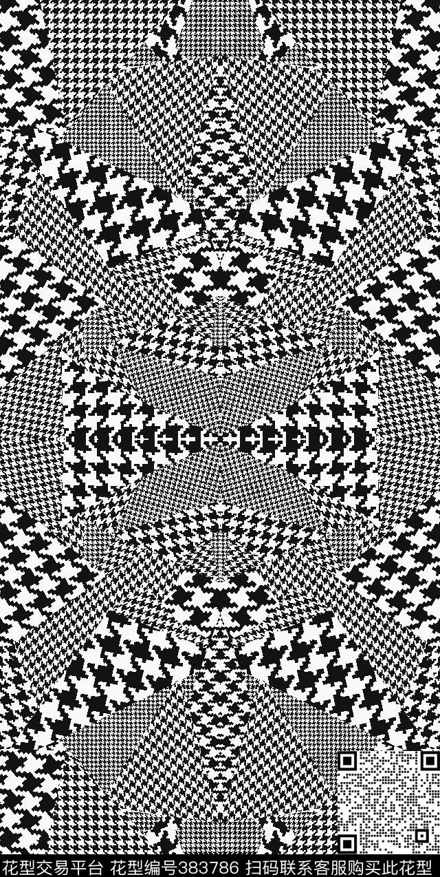 经典几何元素复古传统印花华亿平台下载（图片编号: 383786） - 瓦栏（Walan）