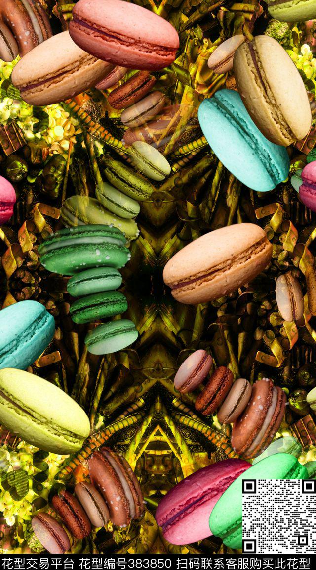 食物服装机理数码印花华亿平台下载（图片编号: 383850） - 瓦栏（Walan）