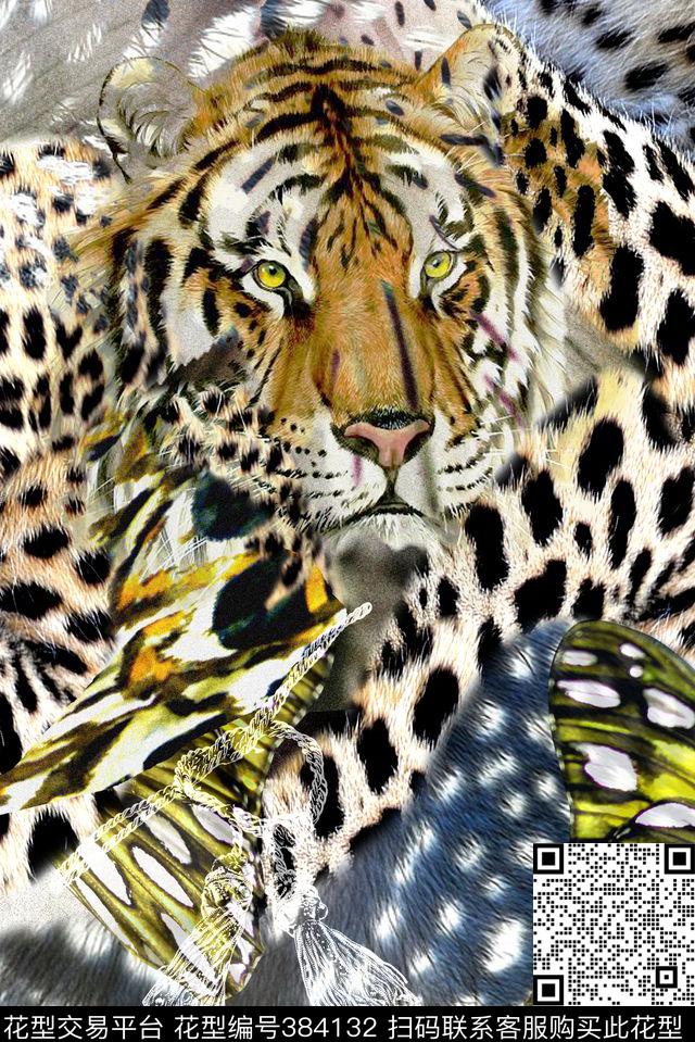 动物丛林生物传统印花华亿平台下载（图片编号: 384132） - 瓦栏（Walan）