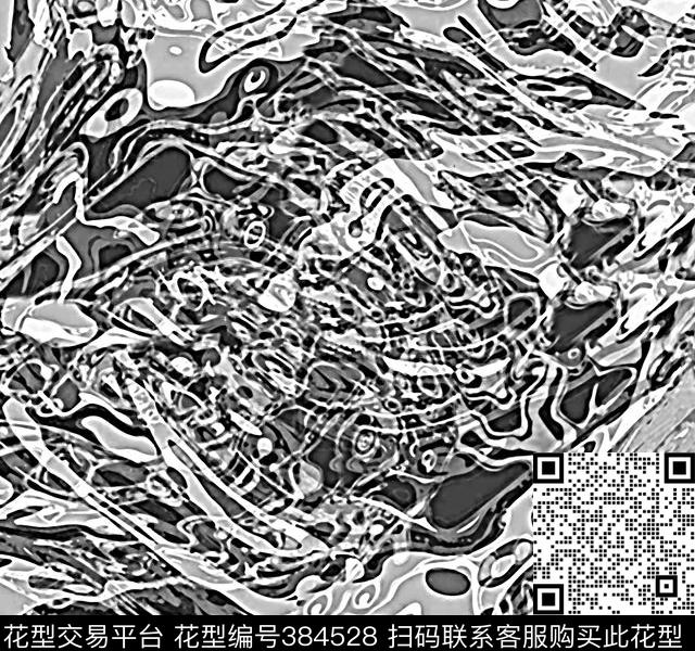 抽像过度灰色传统印花华亿平台下载（图片编号: 384528） - 瓦栏（Walan）