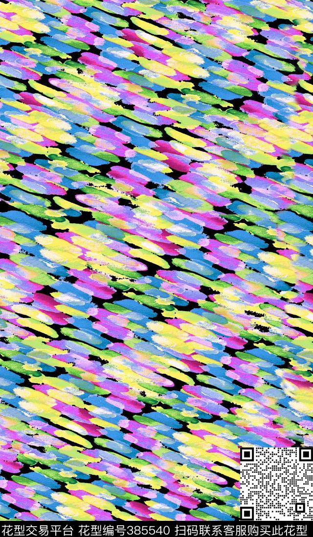 抽象几何流行传统印花华亿平台下载（图片编号: 385540） - 瓦栏（Walan）