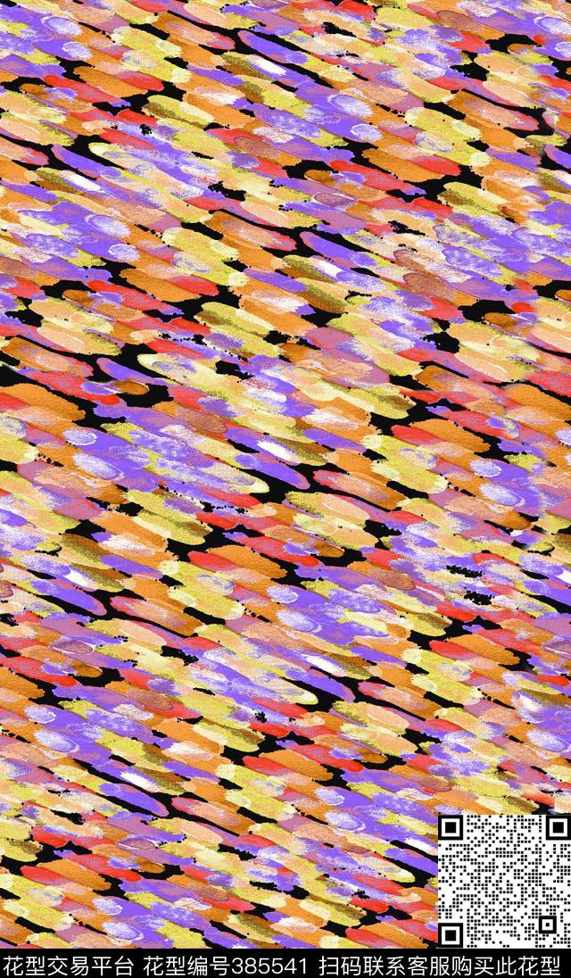 抽象几何流行数码印花华亿平台下载（图片编号: 385541） - 瓦栏（Walan）