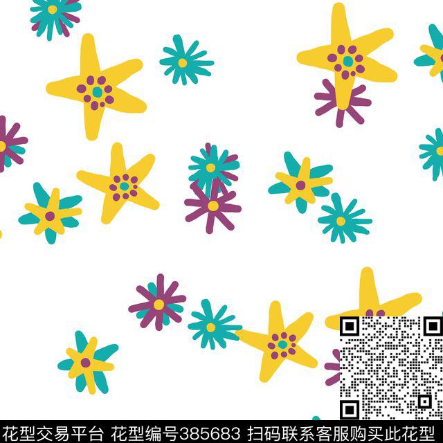 春夏华亿平台复古花传统印花华亿平台下载（图片编号: 385683） - 瓦栏（Walan）