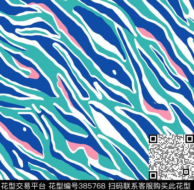 纹理斑马纹潮流传统印花华亿平台下载（图片编号: 385768） - 瓦栏（Walan）