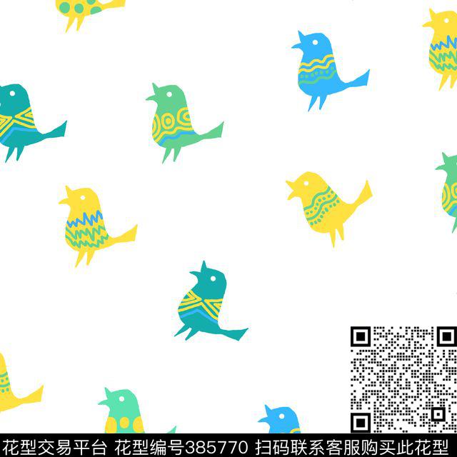 潮流春夏华亿平台可爱传统印花华亿平台下载（图片编号: 385770） - 瓦栏（Walan）