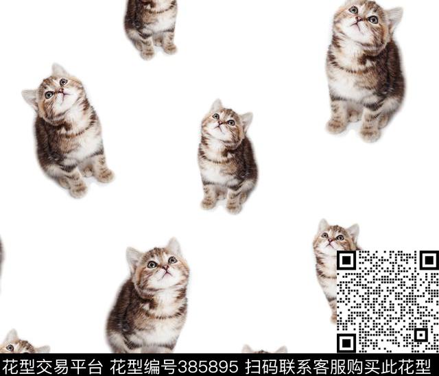 复古潮流可爱数码印花华亿平台下载（图片编号: 385895） - 瓦栏（Walan）