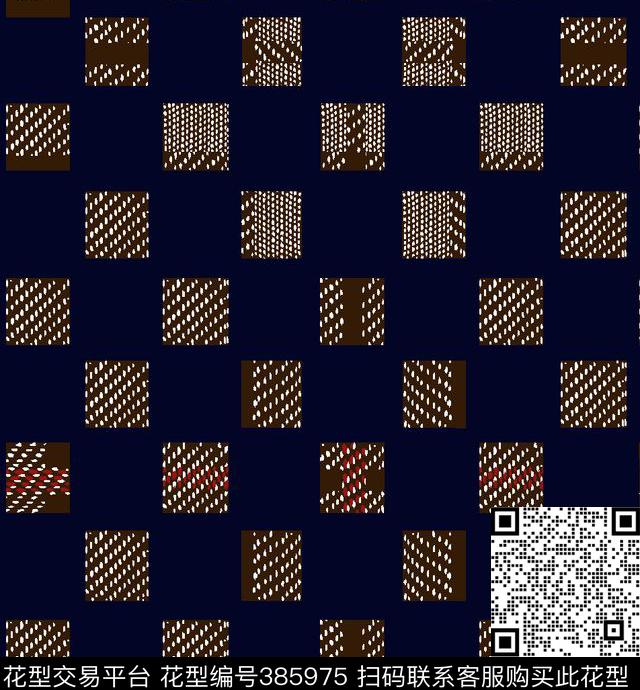 斜纹格子方格传统印花华亿平台下载（图片编号: 385975） - 瓦栏（Walan）