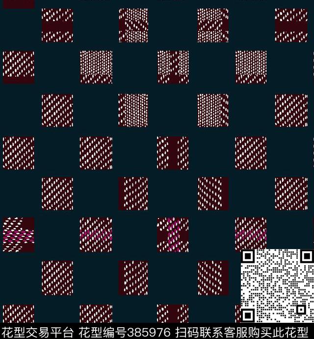 斜纹格子方格传统印花华亿平台下载（图片编号: 385976） - 瓦栏（Walan）