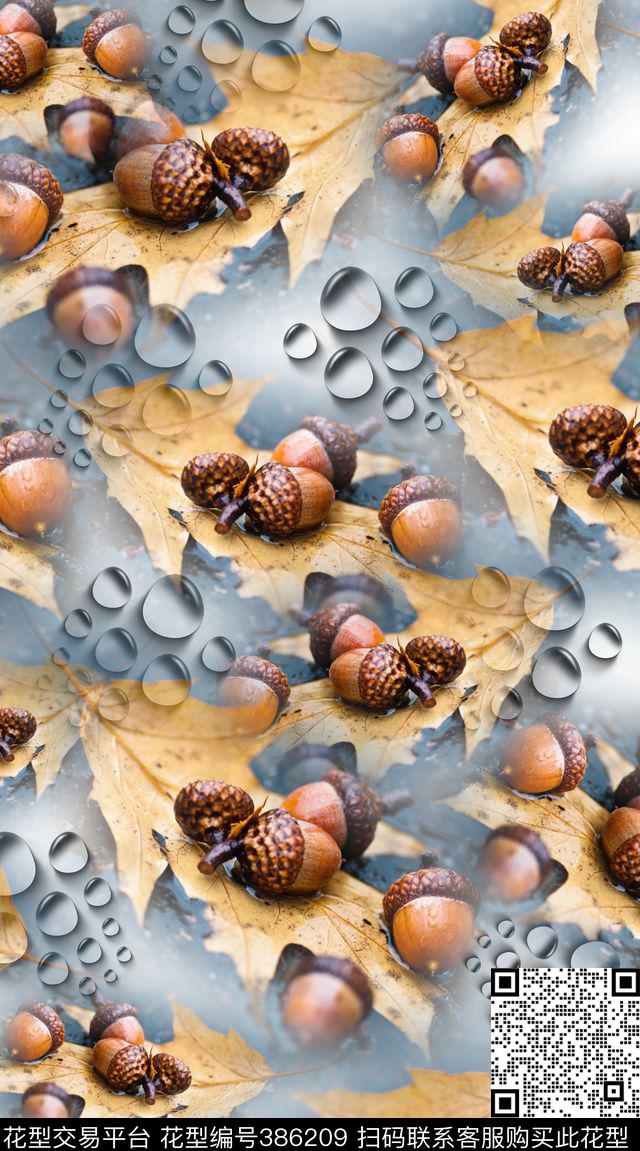 坚果照片风景服装数码印花华亿平台下载（图片编号: 386209） - 瓦栏（Walan）