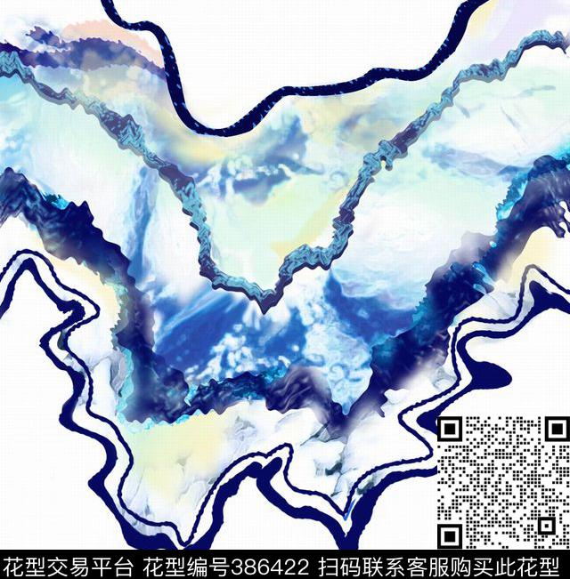 休闲清新数码印花华亿平台下载（图片编号: 386422） - 瓦栏（Walan）