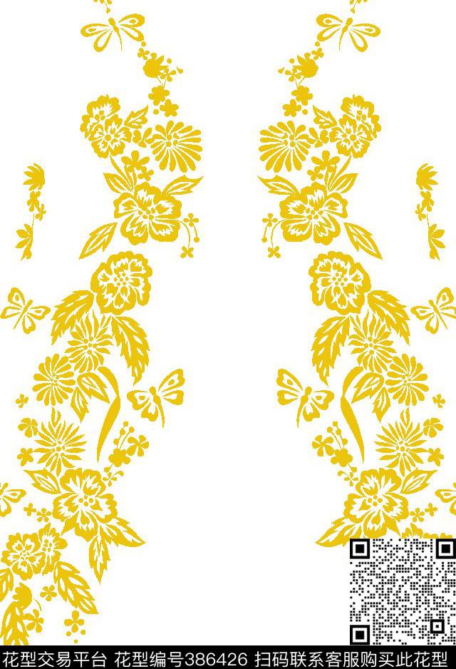 休闲清新传统印花华亿平台下载（图片编号: 386426） - 瓦栏（Walan）