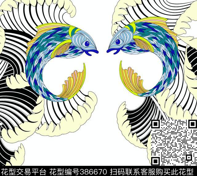 休闲传统印花华亿平台下载（图片编号: 386670） - 瓦栏（Walan）