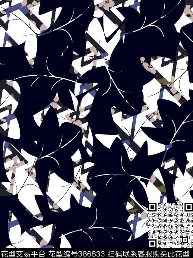 抽象几何几何抽象篇传统印花华亿平台下载（图片编号: 386833） - 瓦栏（Walan）