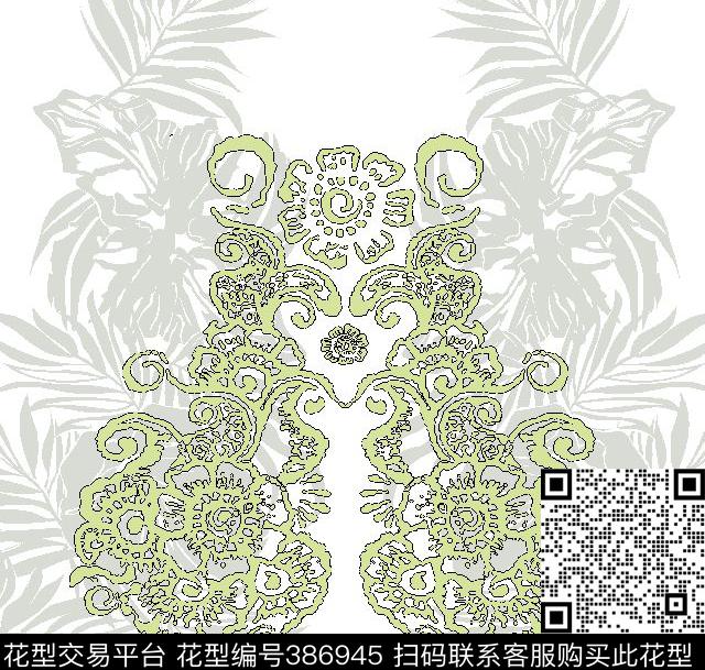 休闲清新传统印花华亿平台下载（图片编号: 386945） - 瓦栏（Walan）