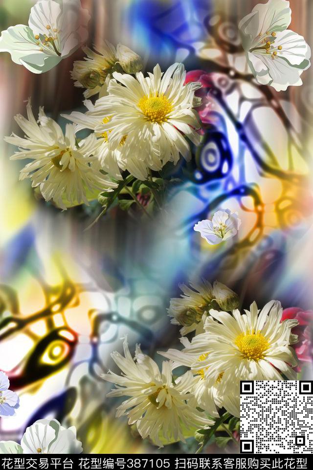 田园数码印花华亿平台下载（图片编号: 387105） - 瓦栏（Walan）