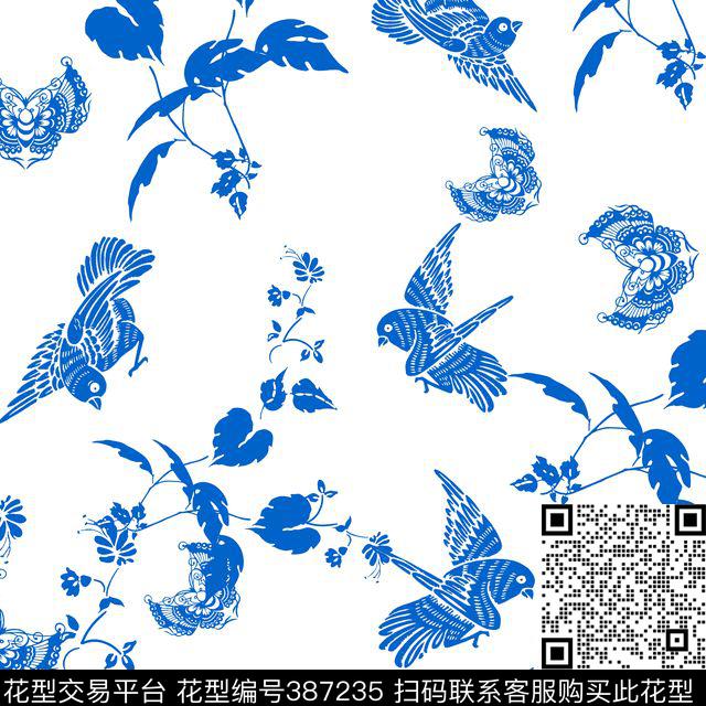 传统纹样传统元素AD-名族纹样传统印花华亿平台下载（图片编号: 387235） - 瓦栏（Walan）