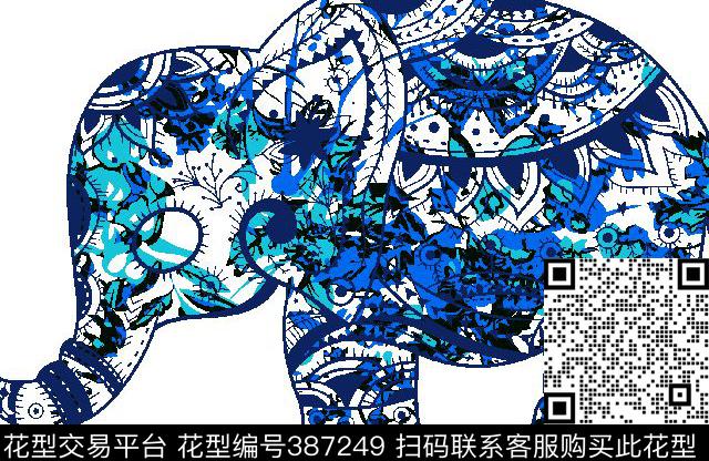 休闲传统印花华亿平台下载（图片编号: 387249） - 瓦栏（Walan）